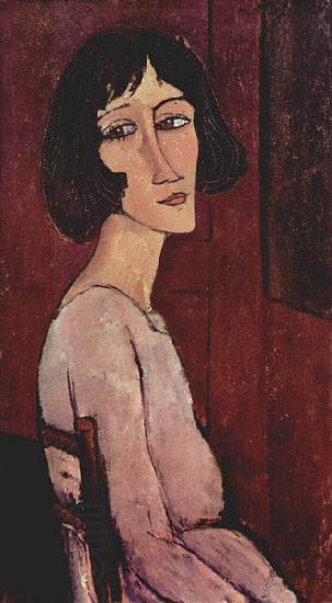 Amedeo Modigliani Portrat der Magherita China oil painting art